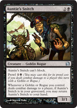 Auntie's Snitch (Modern Masters) Light Play