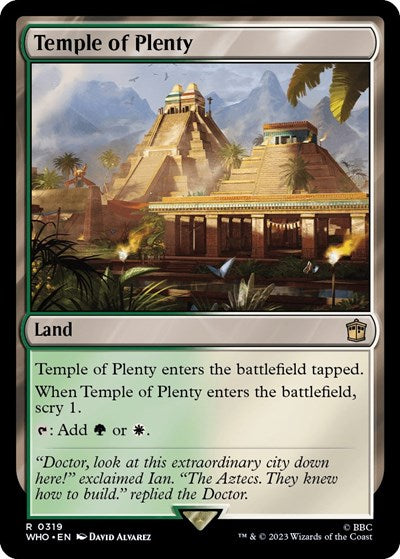 Temple of Plenty (Universes Beyond: Doctor Who) Light Play