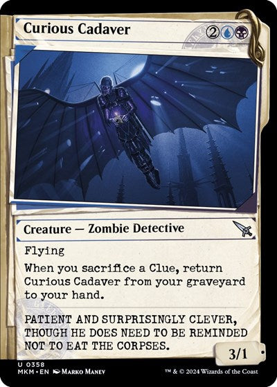 Curious Cadaver (Showcase) (Murders at Karlov Manor) Light Play