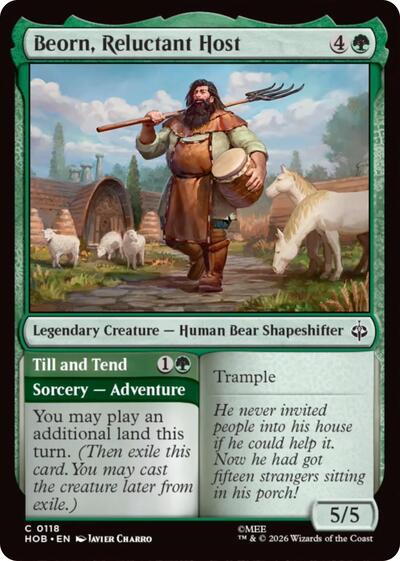 Beorn, Reluctant Host (The Hobbit) Light Play Foil