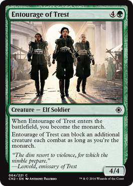 Entourage of Trest (Conspiracy: Take the Crown) Light Play