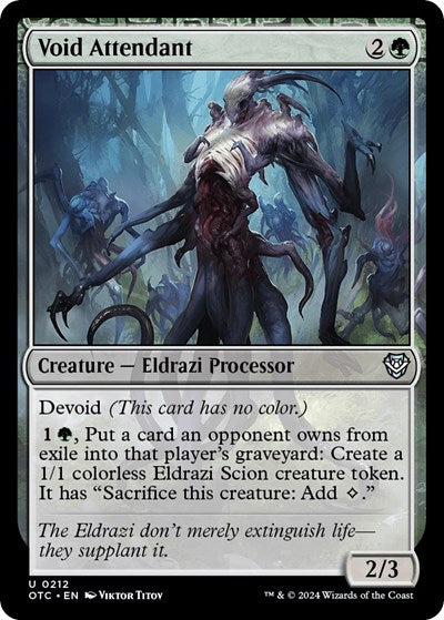 Void Attendant (Commander: Outlaws of Thunder Junction) Light Play