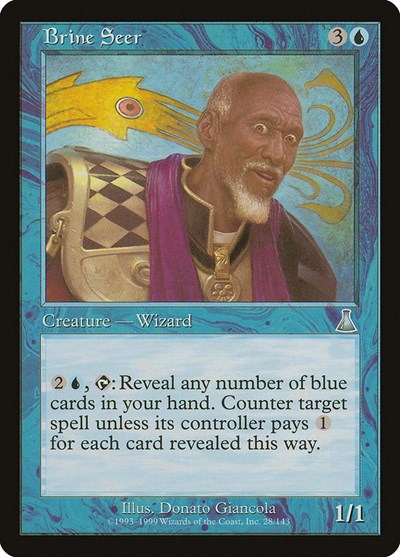 Brine Seer (Urza's Destiny) Light Play