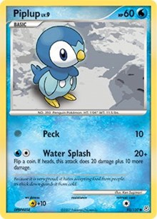Piplup (Diamond and Pearl) Medium Play