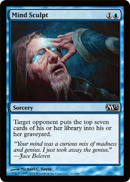 Mind Sculpt (Magic 2013 Core Set) Light Play