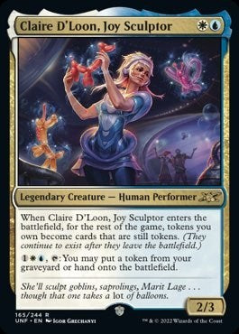 Claire D'Loon, Joy Sculptor (Unfinity) Light Play