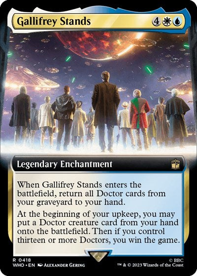 Gallifrey Stands (Extended Art) (Universes Beyond: Doctor Who) Light Play