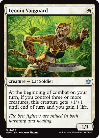 Leonin Vanguard (Foundations) Light Play