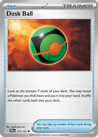 Dusk Ball (SV08: Surging Sparks) Light Play