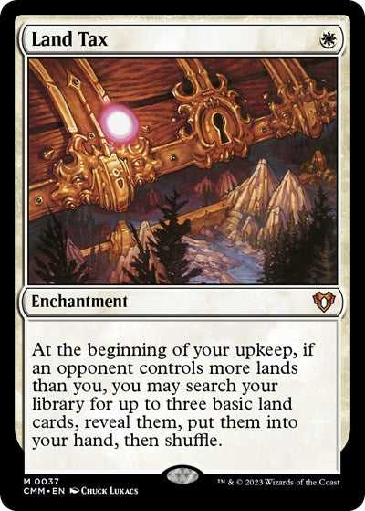 Land Tax (Commander Masters) Light Play