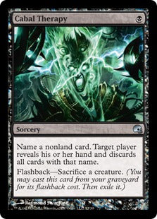 Cabal Therapy (Premium Deck Series: Graveborn) Light Play Foil
