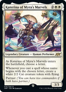Katerina of Myra's Marvels (Unfinity) Light Play