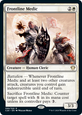 Frontline Medic (Commander 2020 Ikoria) Light Play
