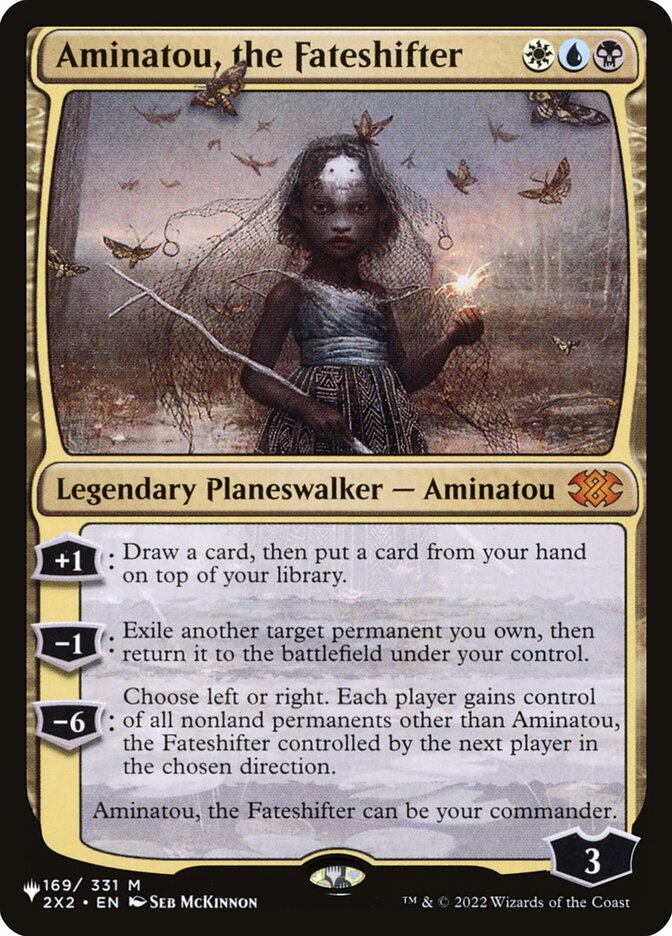 Aminatou, the Fateshifter (The List) Near Mint