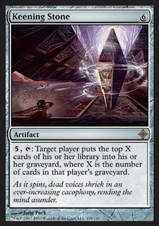 Keening Stone (Rise of the Eldrazi) Light Play Foil