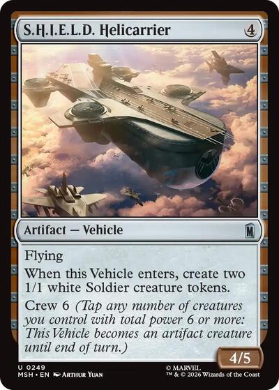 S.H.I.E.L.D. Helicarrier (Marvel Super Heroes) Light Play