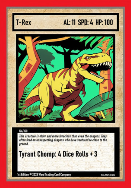 126/150 T-Rex - Epic