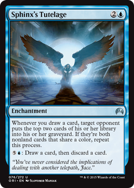 Sphinx's Tutelage (Magic Origins) Light Play