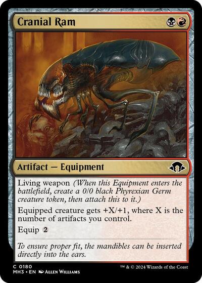 Cranial Ram (Modern Horizons 3) Light Play Foil