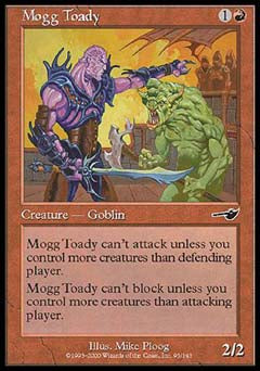 Mogg Toady (Nemesis) Light Play
