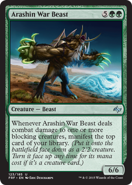 Arashin War Beast (Fate Reforged) Light Play