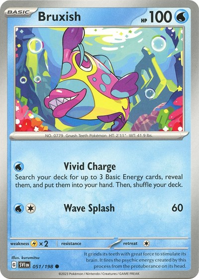 Bruxish (Scarlet and Violet: Base Set) Light Play