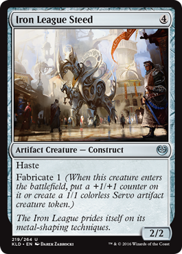 Iron League Steed (Kaladesh) Light Play