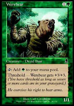 Werebear (Odyssey) Medium Play