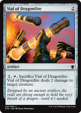 Vial of Dragonfire (Dragons of Tarkir) Light Play