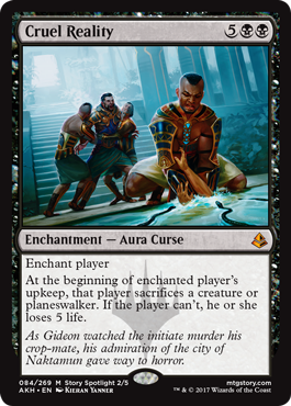 Cruel Reality (Amonkhet) Light Play