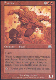 Avarax (Onslaught) Light Play