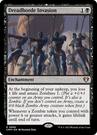 Dreadhorde Invasion (Commander Masters) Light Play