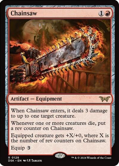 Chainsaw (Duskmourn: House of Horror) Light Play Foil