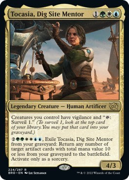 Tocasia, Dig Site Mentor (The Brothers' War) Light Play