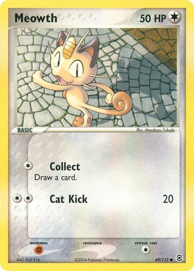 Meowth (FireRed & LeafGreen) Medium Play