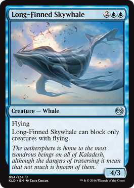 Long-Finned Skywhale (Kaladesh) Light Play