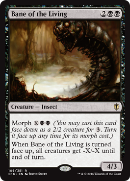 Bane of the Living (Commander 2016 Edition) Light Play