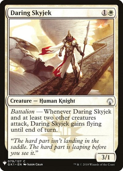 Daring Skyjek (Mystery Booster) Light Play