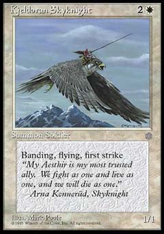 Kjeldoran Skyknight (Ice Age) Light Play
