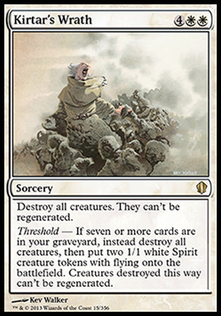 Kirtar's Wrath (Commander 2013 Edition) Light Play