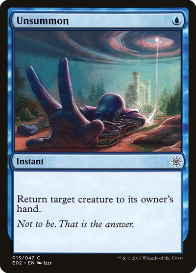 Unsummon (Explorers of Ixalan) Medium Play