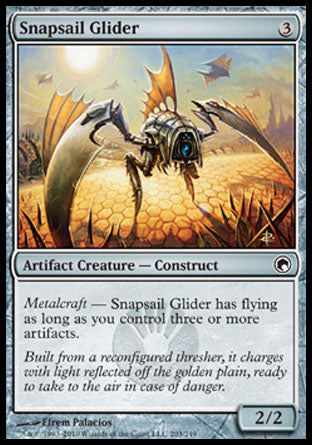 Snapsail Glider (Scars of Mirrodin) Light Play