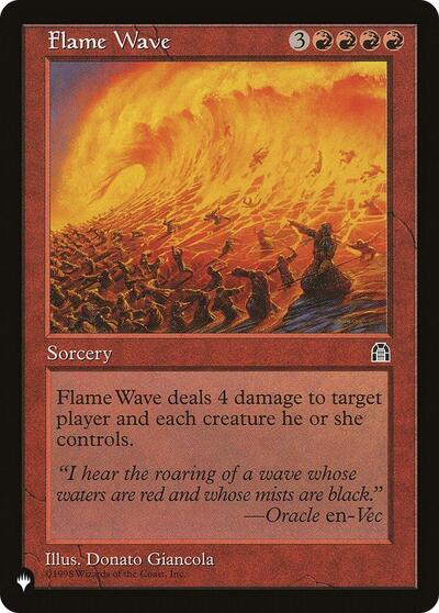 Flame Wave (The List) Light Play