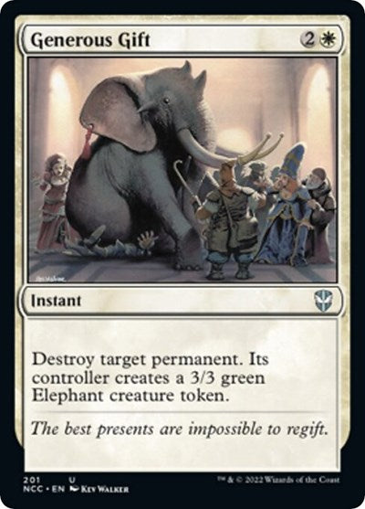 Generous Gift (Commander: Streets of New Capenna) Light Play