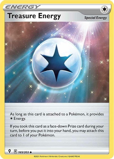 Treasure Energy (SWSH07: Evolving Skies) Light Play