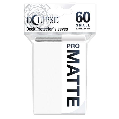Ultra Pro: Eclipse PRO-Matte Small Deck Protector Sleeves 60ct - White