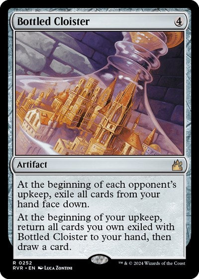 Bottled Cloister (Ravnica Remastered) Light Play Foil