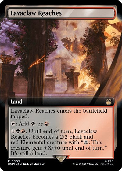 Lavaclaw Reaches (Extended Art) (Universes Beyond: Doctor Who) Light Play