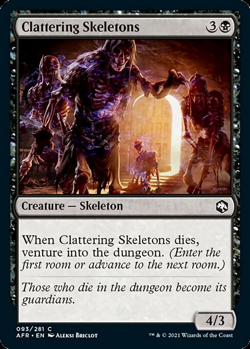 Clattering Skeletons (Adventures in the Forgotten Realms) Light Play