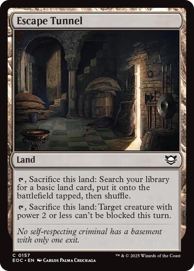 Escape Tunnel (Commander: Edge of Eternities) Light Play